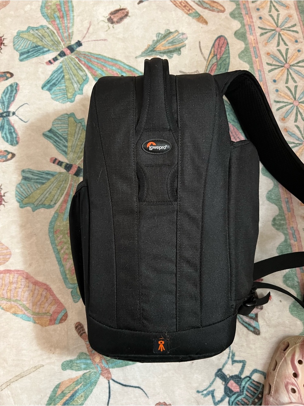 Lowepro Black Camera Backpack — Padded Protection for Photo Gear